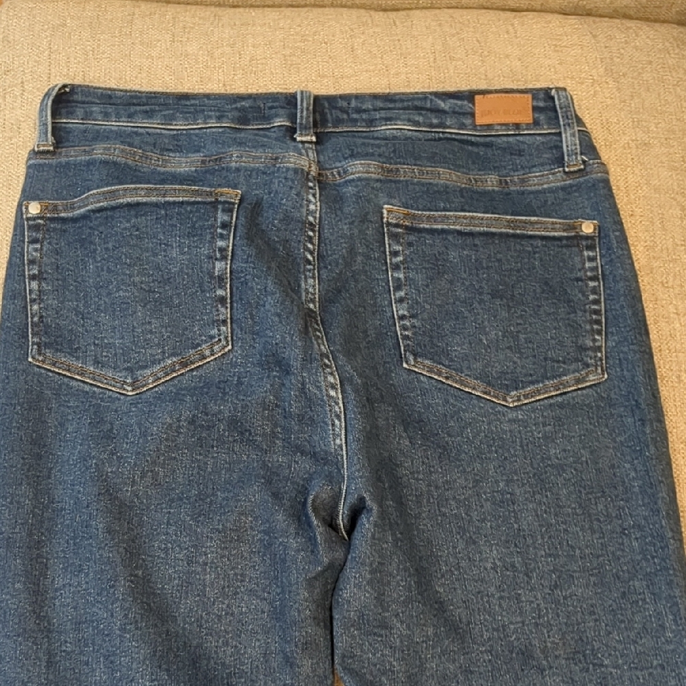 Judy Blue Women's Blue Jeans 90's straight 32" waist - Picture 10 of 15